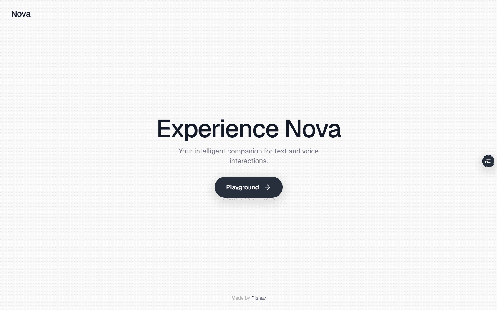 Nova AI screenshot